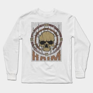 Haim Vintage Skull Long Sleeve T-Shirt